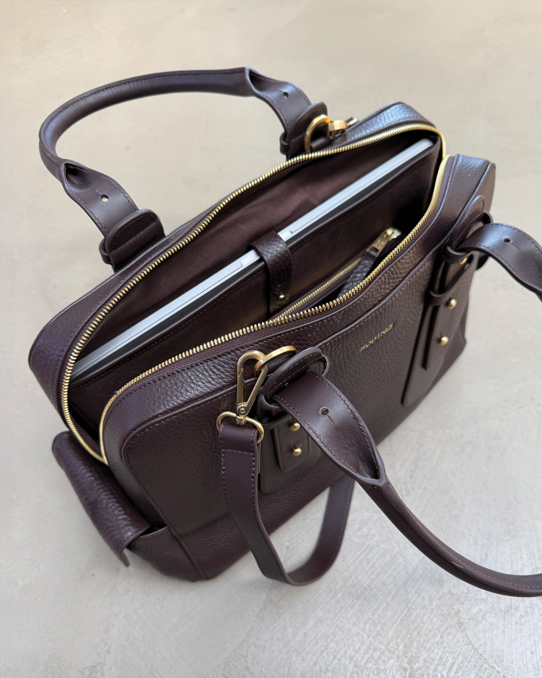 Loretta Laptop Bag Chocolate