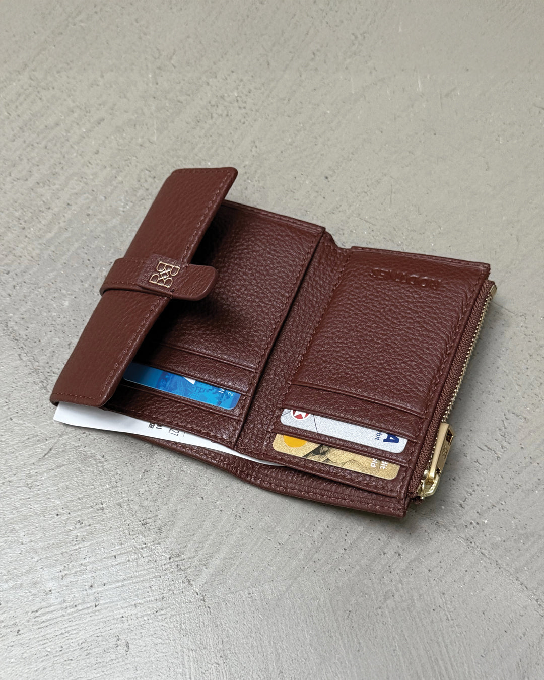 Milo Wallet Chestnut