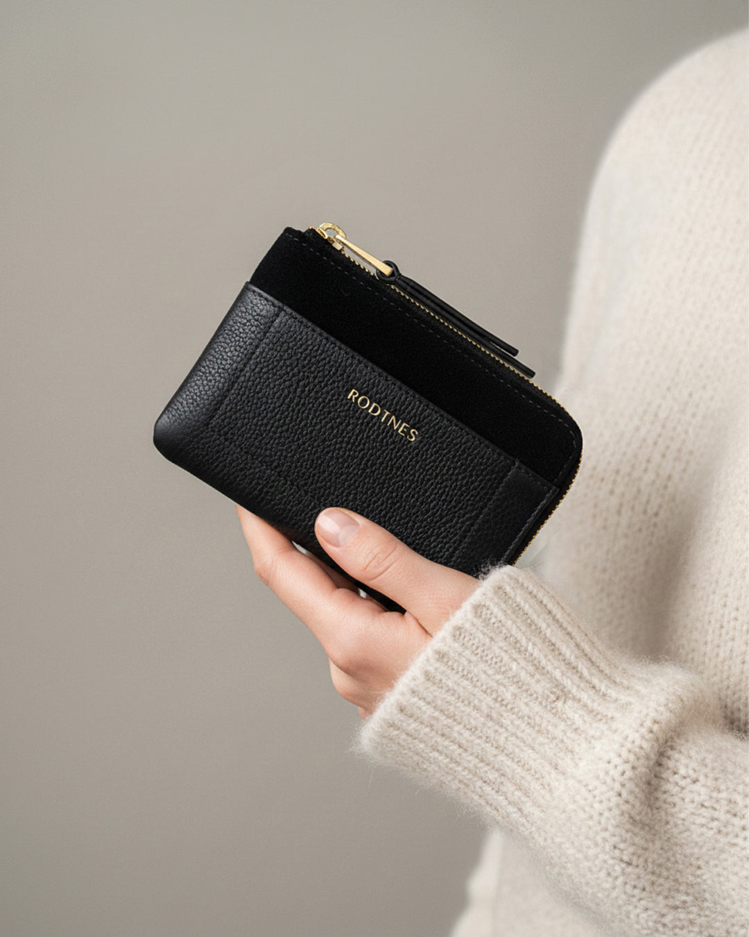Poppy Wallet Black