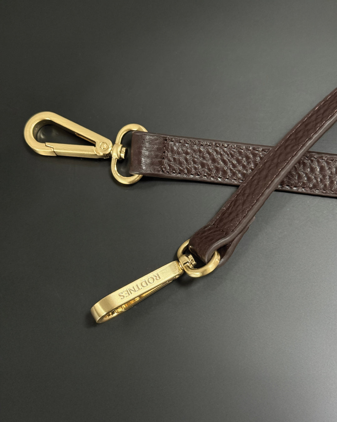 Short Strap for Willow Bag Chocolate