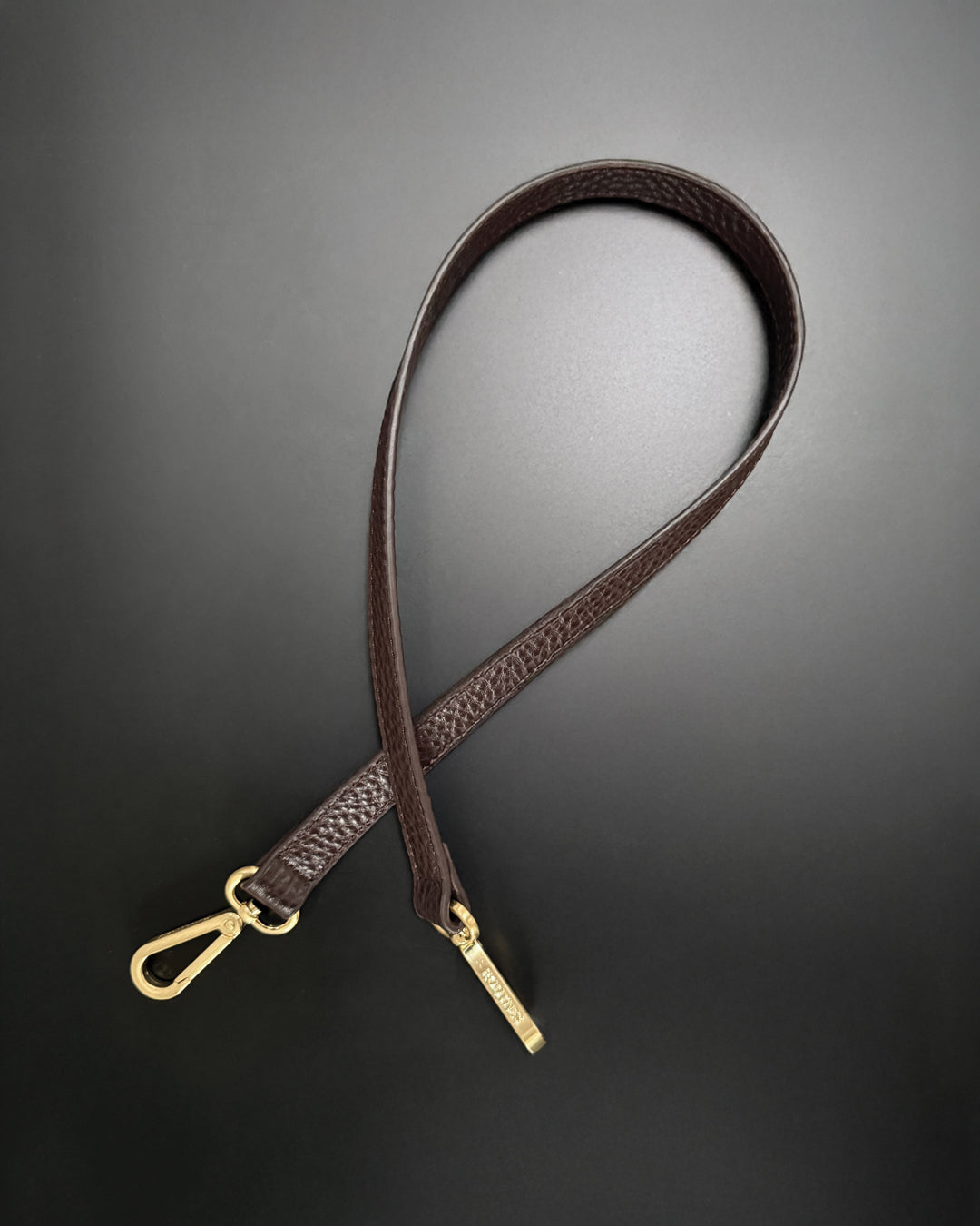 Short Strap for Willow Bag Chocolate